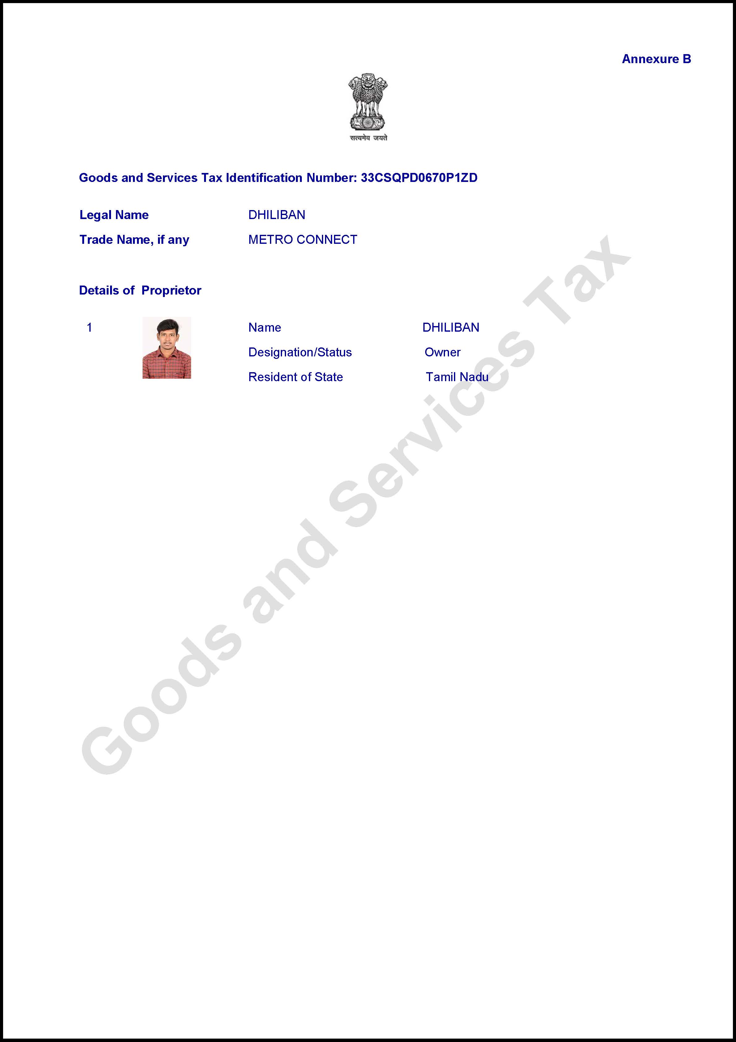 Certificate of Incorporation
